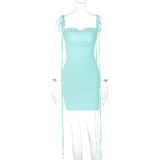 Women Dresses Summer Sexy Backless Sheath Dress