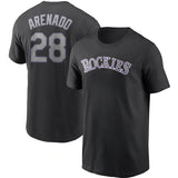 MLB T-Shirts MLB Rocky Mountains T-Shirts Sports Baseball Jerseys Short Sleeves