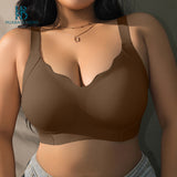 Full figure bra seamless push-up to prevent sagging