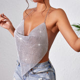 Women Party Tops Sexy Nightclub Tops Vest