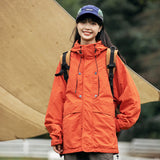 Unisex Jacket Autumn Outdoor Work Clothes Hooded Jacket