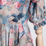 Women Dresses Spring Backless Long Dress Women's Clothing (Qymy0409)