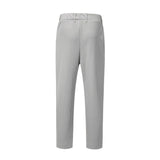 Men Sweatpants Casual Pants Men Solid Color Loose Straight Trousers