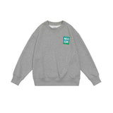 Unisex Hoodie Autumn Color Rubber Label Sweater