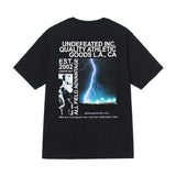 UNDEFEATED T Shirts Crew Neck Men's and Women's Loose