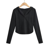 Women Sweater Knit Wear Hooded Sweater Women's Spring and Autumn Bottoming Shirt Sweater