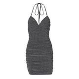 Women Dresses Sexy Summer Sling Dress V-neck