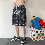 Men Jeans Shorts Men's Summer Loose Straight Shorts