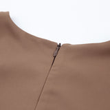 Women Dress Autumn and Winter Chiffon Dress Hip Skirt