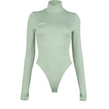 Women Jumpsuit Autumn and Winter Turtleneck Long Sleeve Jumpsuit
