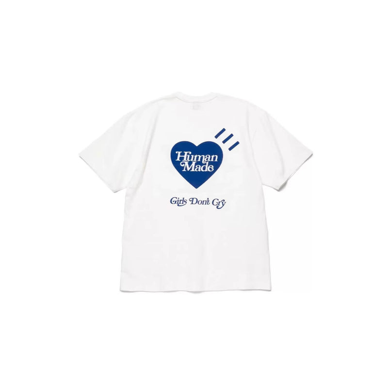 Men T-shirts Love Printed Bamboo Loose Short Sleeve T-Shirt