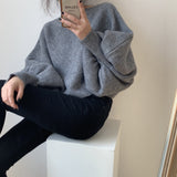 Women Winter Knitted Sweater Casual Style Sweater 8t3081