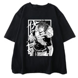 2024New Fushiguro Toji T Shirt Fashion Anime Harajuku Tees