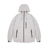 Unisex Jacket Spring and Autumn Mechanical Style Jacket Windproof Tooling Outdoor Jacket Coat