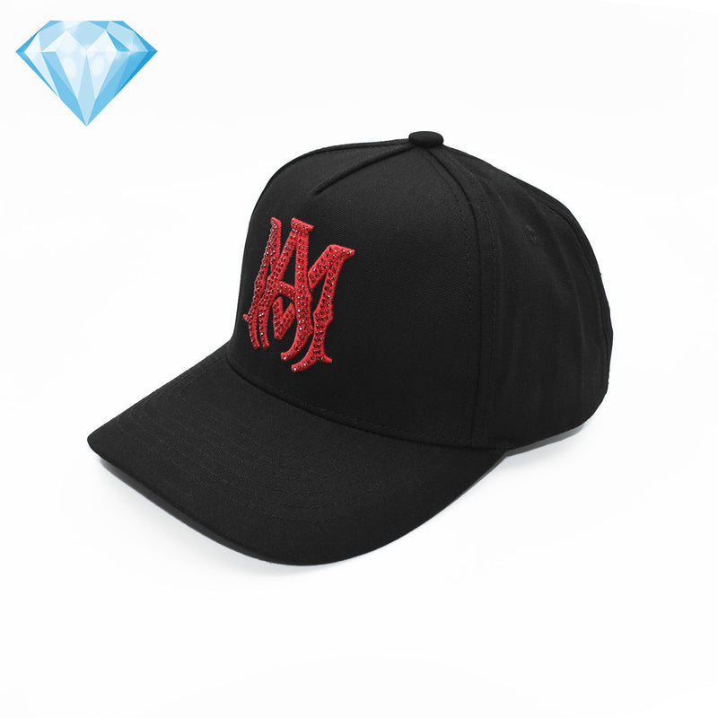 Amiri hat embroidery diamond