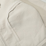 Women Jacket Zipper Pocket Mechanical Style Coat