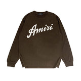 Amiri Long Sleeve Shirt Long Sleeve Long-Sleeved T-Shirt Blouse