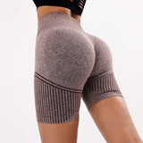 Women Yoga Sports Shorts Quick-Drying Tight Running Workout Shorts