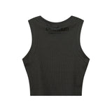 Women Vest Summer Sleeveless T-shirt Women's Retro Slim Vest