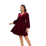 Women Dress V-neck Dress