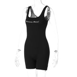 Women Jumpsuit Summer Slim Shoulder Strap Jumpsuit