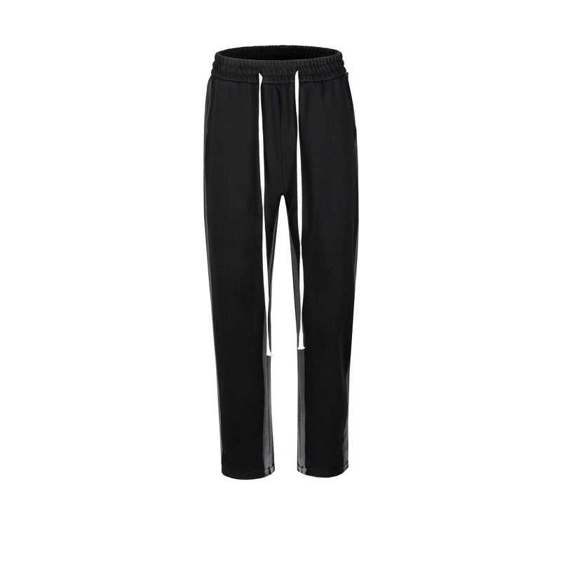 MIJKO Men's Vintage Pants MIJKO Splicing Sports Trousers Men's and Women's Casual Pants