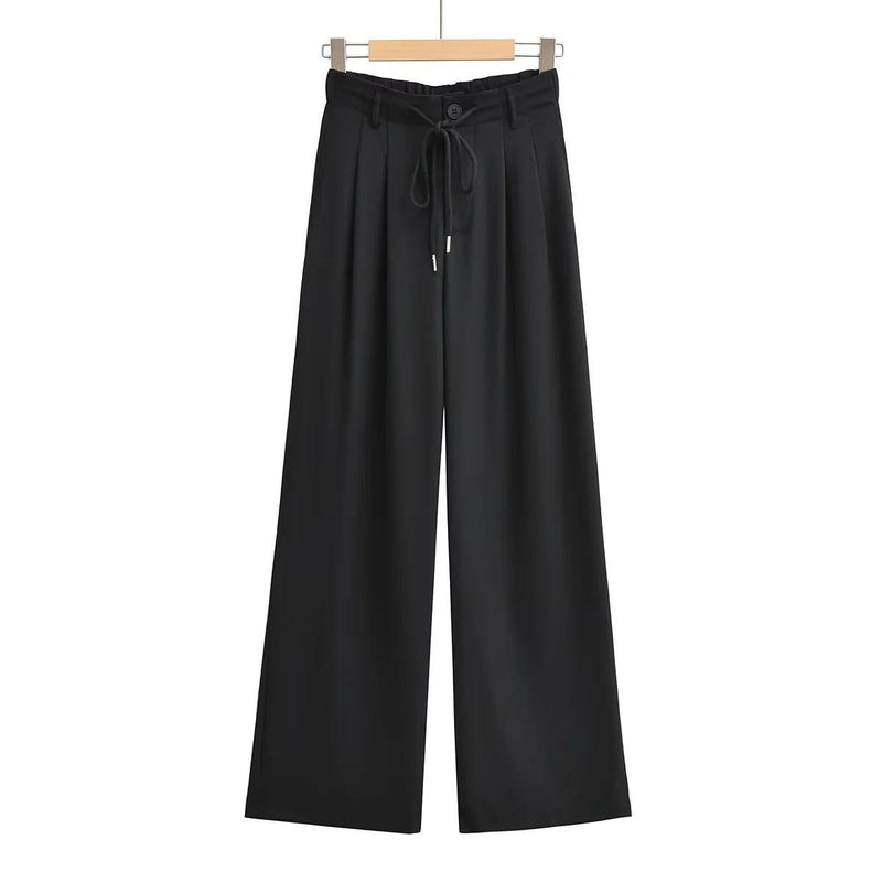 Women Sweatpants Loose Wide-Leg Pants Straight Casual Pants