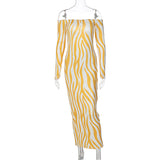 Women Dresses Summer Sexy Backless Slim Fit Long Sleeve Dress