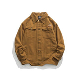 Unisex Shirts Autumn Embroidery Peak Jacket