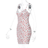 Women Dresses Autumn Sexy V-neck Lace Sling Dress