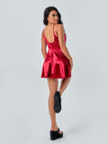 Women's Evening Dress Summer Sling Backless Dress