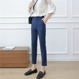 Women Sweatpants Straight Suit Pants