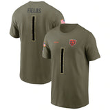 NFL T-Shirts NFL Football Printed Jerseys Short Sleeves Outdoor Sports Loose