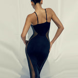 Women Dresses Spring Mesh Slim Fit Dress