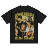 Asap Rocky T Shirts Travis Scott Short Sleeve Eminem ASAP TentacionT-Shirt