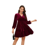 Women Dress V-neck Dress