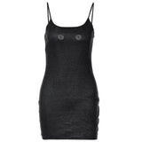Women Dresses Summer Sexy Backless Hip Spaghetti Straps Dress