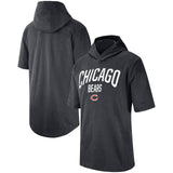 NFL T-Shirts NFL Football Hooded T-Shirt Short Sleeve Print