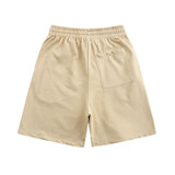 Men Shorts Graffiti Letter Print Casual Shorts