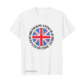 Inspired by Queen's Platinum Jubilee 2022 Elizabeth 70 Years T-Shirt Graphic Print Crew Neck
