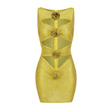 Women Dresses Sexy Cutout Skinny Sheath Dress Dress Skirt (Zns0409)