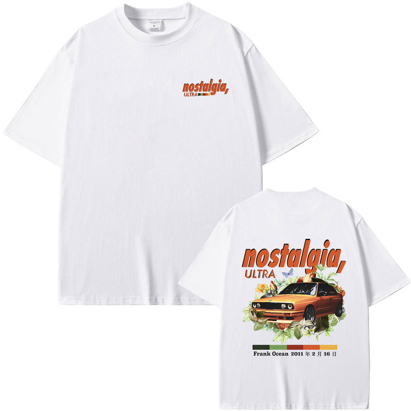 Rapper Frank Nostalgia Ultra Graphic T-shirts Ocean Oversize