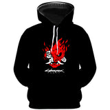 Cyberpunk 2077 Hoodie Autumn and Winter Cyberpunk 2077 Series 3D Hooded Sweater