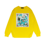 Amiri Long Sleeve Shirt Fashion Brand Long Sleeve Long-Sleeved T-shirt Blouse