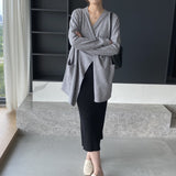 Women Cardigan Sweater Autumn Coat Sweater Cardigan Casual Coat 8t7292