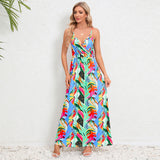 Women Date Dress Summer Sexy Bohemian Strap Dress