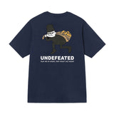 UNDEFEATED T Shirts Crew Neck Men's and Women's Loose