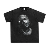 Asap Rocky T Shirts ASAP Rocky Short Sleeve T-Shirts Loose and Versatile for Men and Women