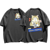2024Cotton New Men's T-shirt Casual Short Sleeve Sports