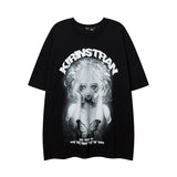 Men T Shirt Summer Printed Couple Short Sleeve T-shirt